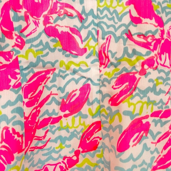 Lilly Pulitzer Pearl Shift Dress in Pop Up Lobstah Roll - Picture 8 of 10